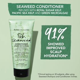 Pump dispenser on Seaweed Hydrating Conditioner for effortless daily use