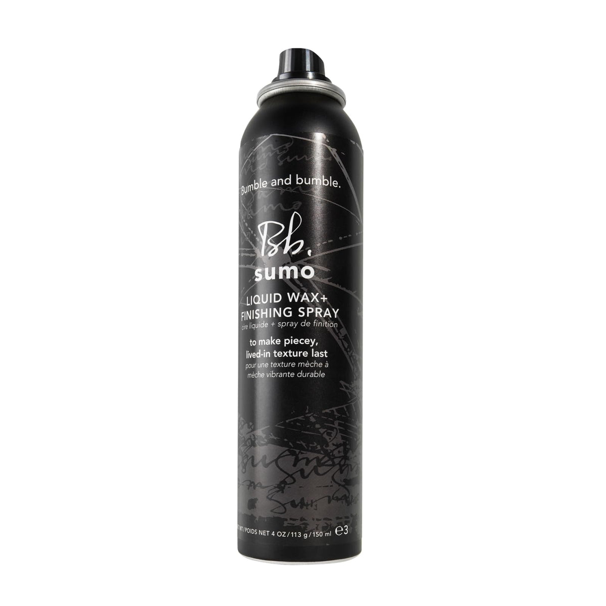 Bumble and bumble Sumo Liquid Wax bottle pour for easy styling and texture.