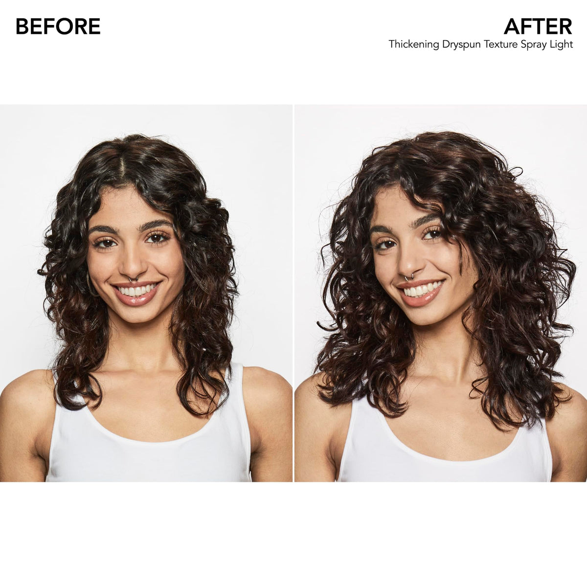Bumble and bumble Dryspun Texture Spray Light mist delivers even coverage for texture and lift.
