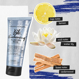 Bumble and bumble label closeup notes color-safe formula.