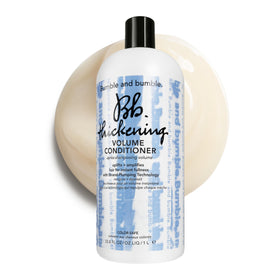 Bumble and bumble Thickening Volume Conditioner bottle, lightweight formula for fine hair