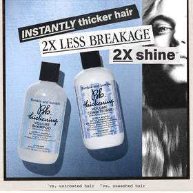 Bumble and bumble Travel set on a vanity ready for styling