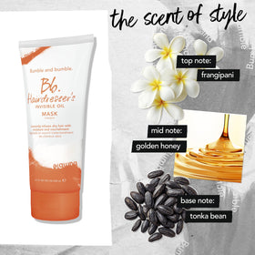 Bumble and bumble Hydrated, smooth hair finish after use.