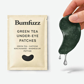 Bumfuzz Green Tea Under-Eye Patches pack-24 cooling and refreshing for tired eyes