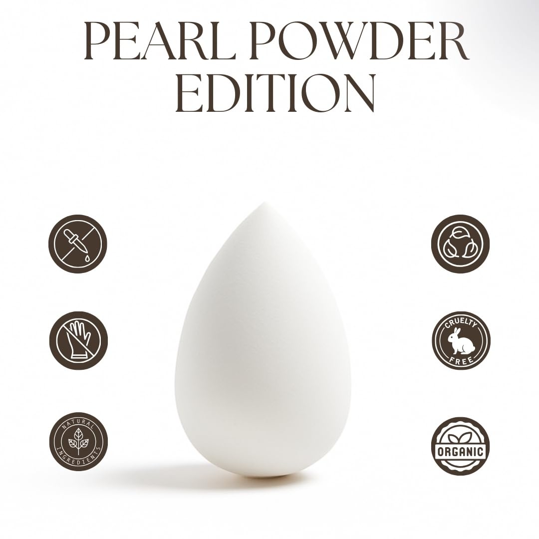 Bumfuzz Pearl Beauty Sponge easy to clean and built for daily durability.