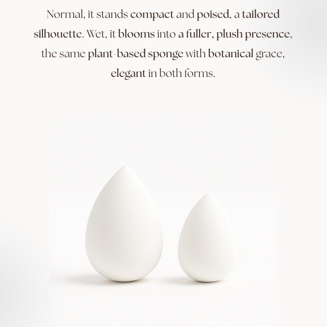 Bumfuzz Pearl Beauty Sponge made from plant-based, dye-free materials.