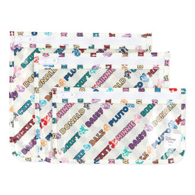 Bumkins travel bag large clear-sided pouch with transparent panel for quick item visibility
