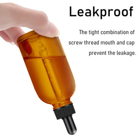 Bumobum thick glass bottle with leakproof cap for travel