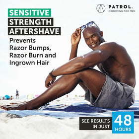 Bump Patrol bikini area use demonstrates targeted care for sensitive skin