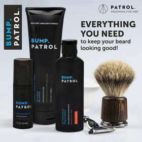 Bump Patrol packaging side details cruelty-free promise and product notes