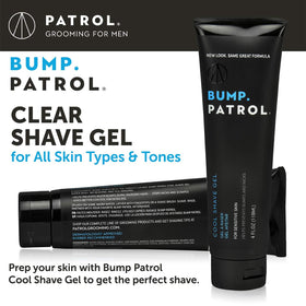 Bump Patrol women-friendly shave gel ideal for legs, underarms, and bikini