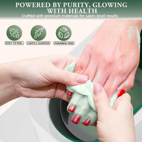 BUMPLYBEE insulated spa mitts for comfortable, mess-free wax sessions