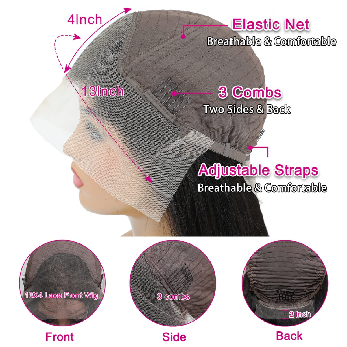 bungiol baby hair detail showcases soft, realistic edge for a seamless day-to-night look