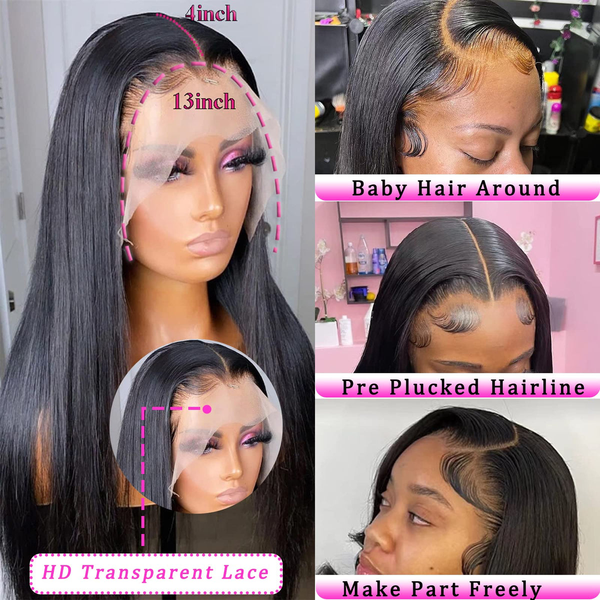bungiol pre-plucked natural hairline for effortless, ready-to-wear elegance