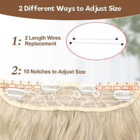 BUPPLER Halo adjustable notches with 4 BB clips for a customizable fit.