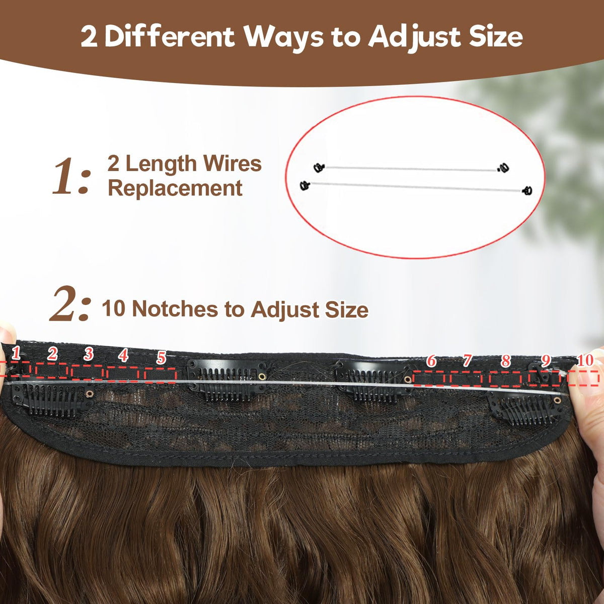 BUPPLER Halo replacement wires for customizable tension and comfort