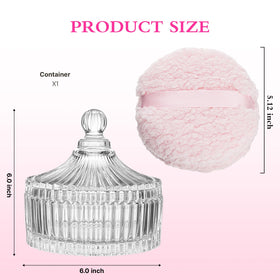 BUQ soft plush puff close-up shows cloud-like softness for gentle powder application.