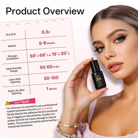 Buqikma salon-use setup ideal for efficient, high-quality lash services.