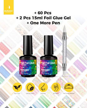 BURANO nail art design samples to inspire looks.