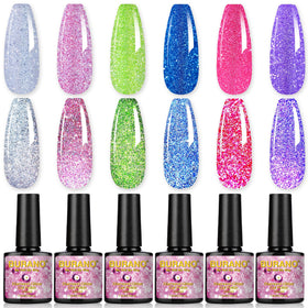 BURANO soak-off gel polish compatible with LED lamp for easy cure