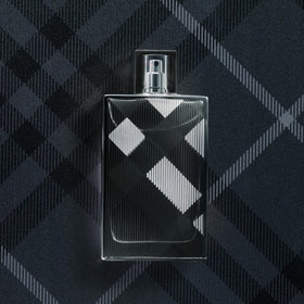 Burberry Brit for Him tonka bean base, smooth lasting finish