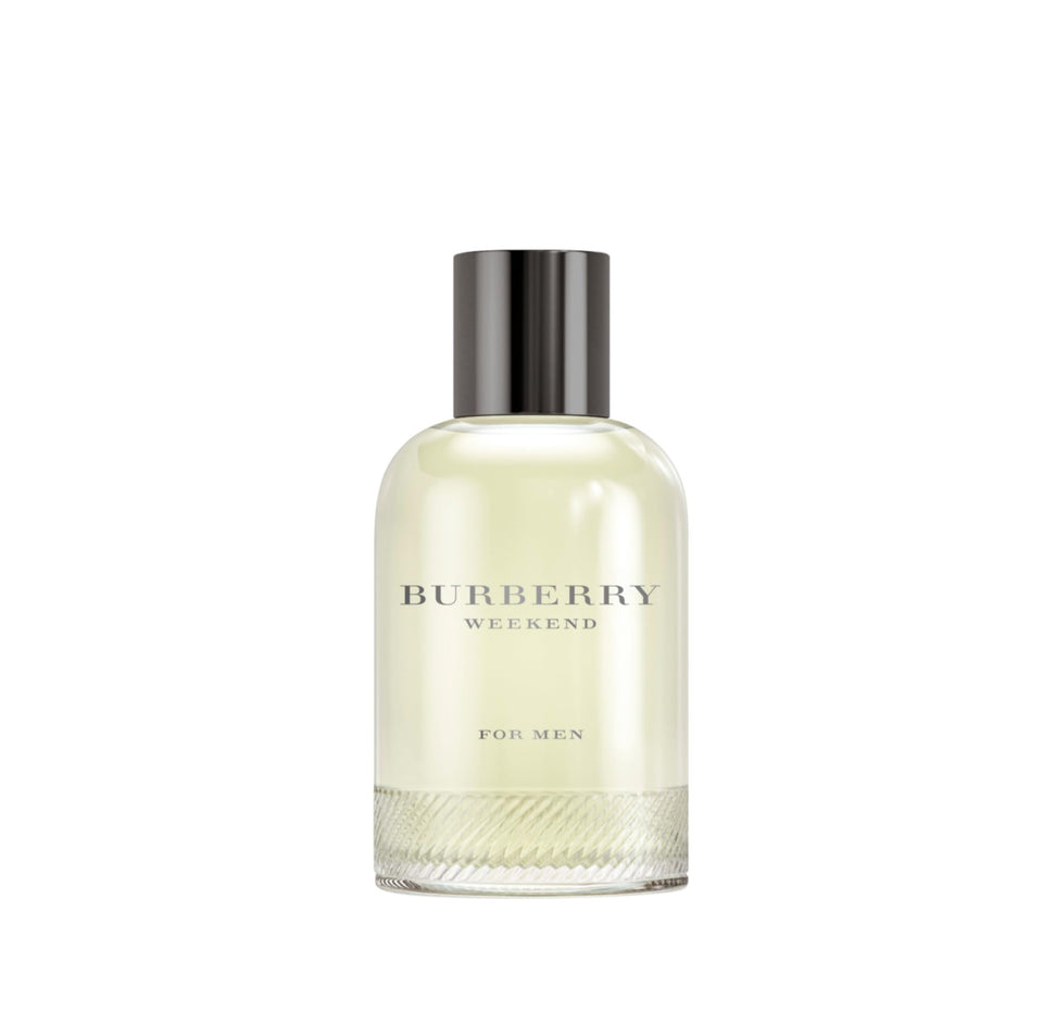 Burberry Weekend Eau de Toilette bottle front view highlights citrus freshness for daily wear
