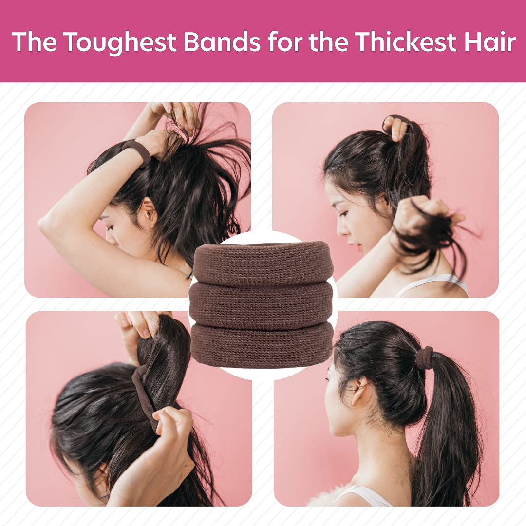 Burlybands non-slip hair tie ideal for workouts and active days.