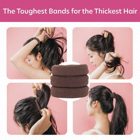 Burlybands non-slip hair tie ideal for workouts and active days.