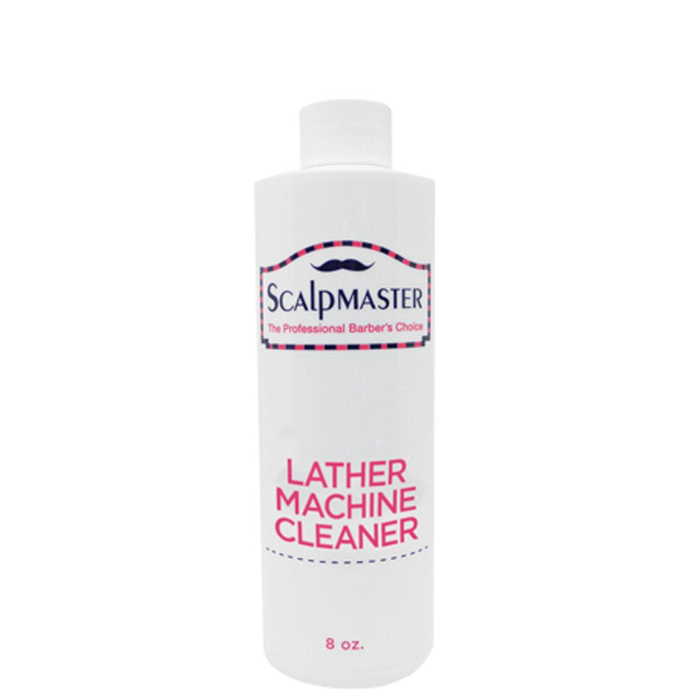 Burmax Lather Time cleaning brush and 8 oz shave cream included for quick setup.