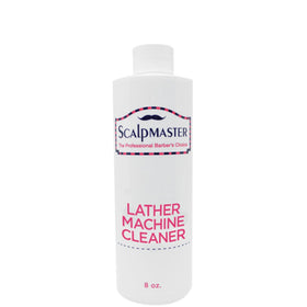Burmax Lather Time cleaning brush and 8 oz shave cream included for quick setup.