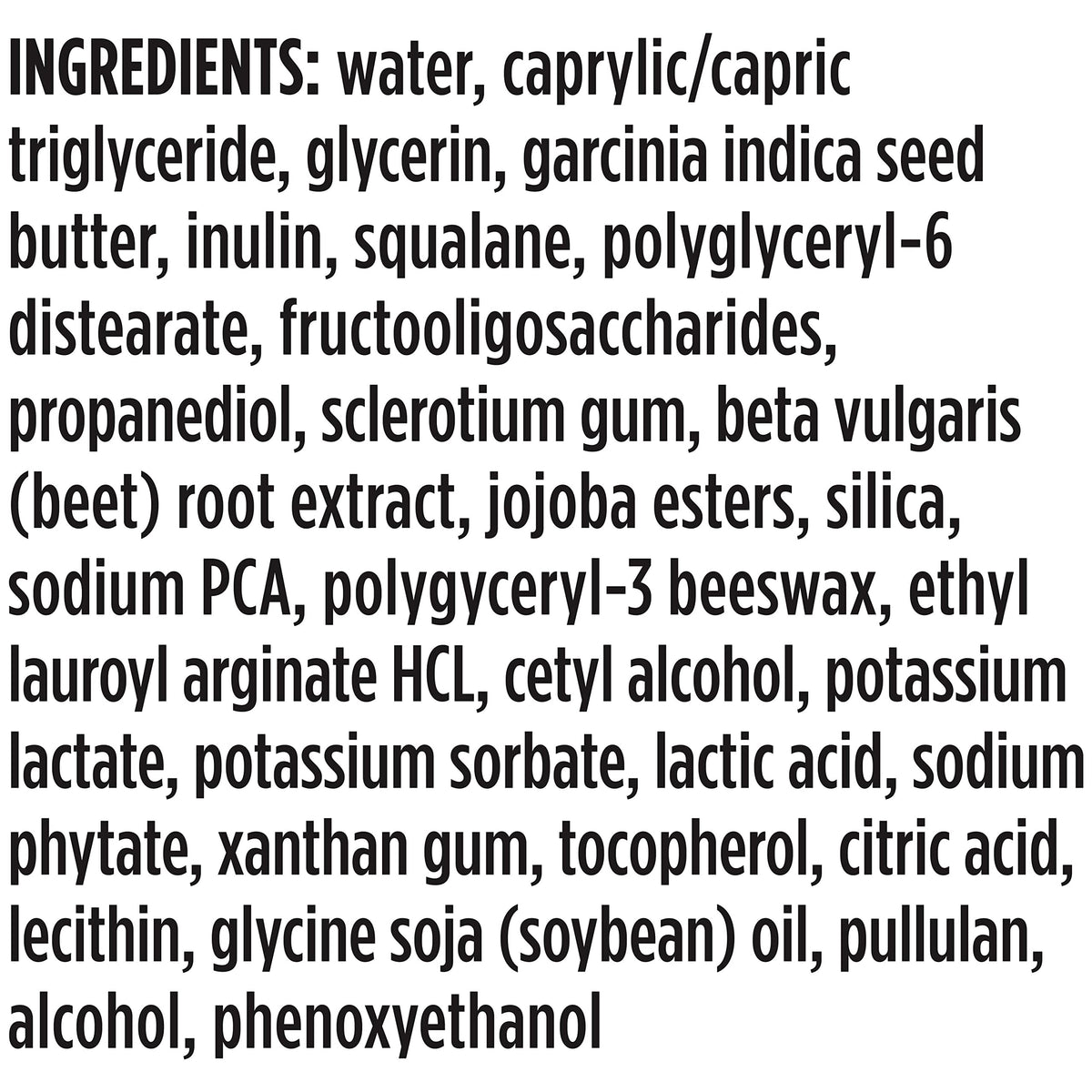 1.8 oz bottle tag notes size and portability for travel.