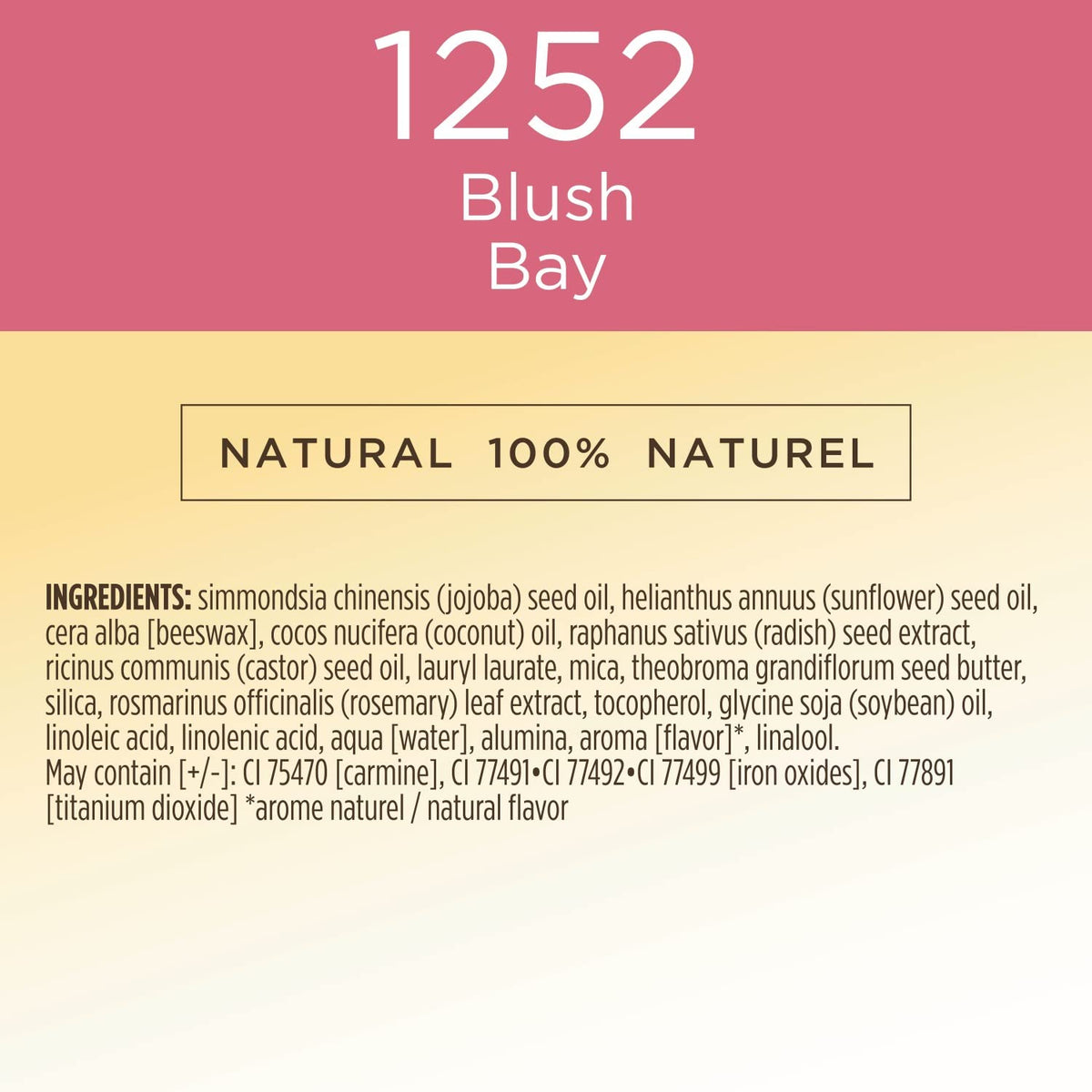 Cruelty-free Burt's Bees lip-cheek stick tested safely