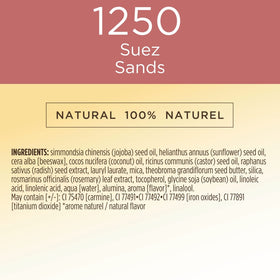 Soft pinkish brown shade complements many skin tones.