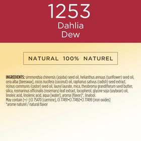 Burts Bees All Aglow Lip & Cheek Stick Dahlia Dew twist-up action