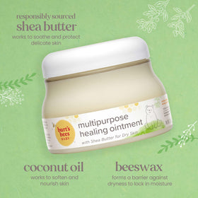 Burt's Bees Baby ointment for face and body shows versatile everyday moisturization