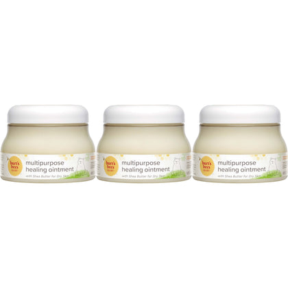 Burt's Bees Baby ointment pack of 3 jars protects delicate skin and adds moisture
