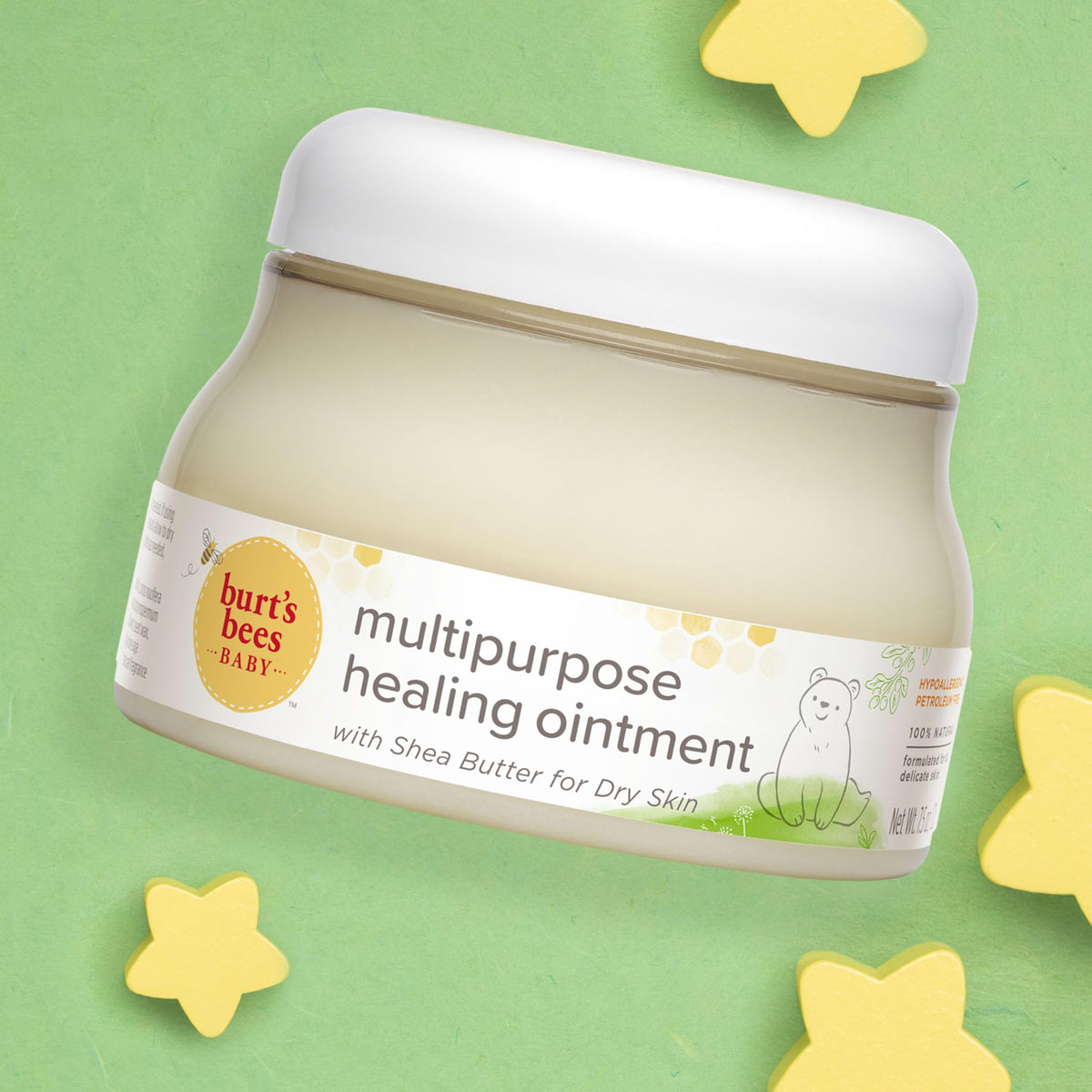 Burt's Bees Baby packaged tubes ready for travel and everyday use