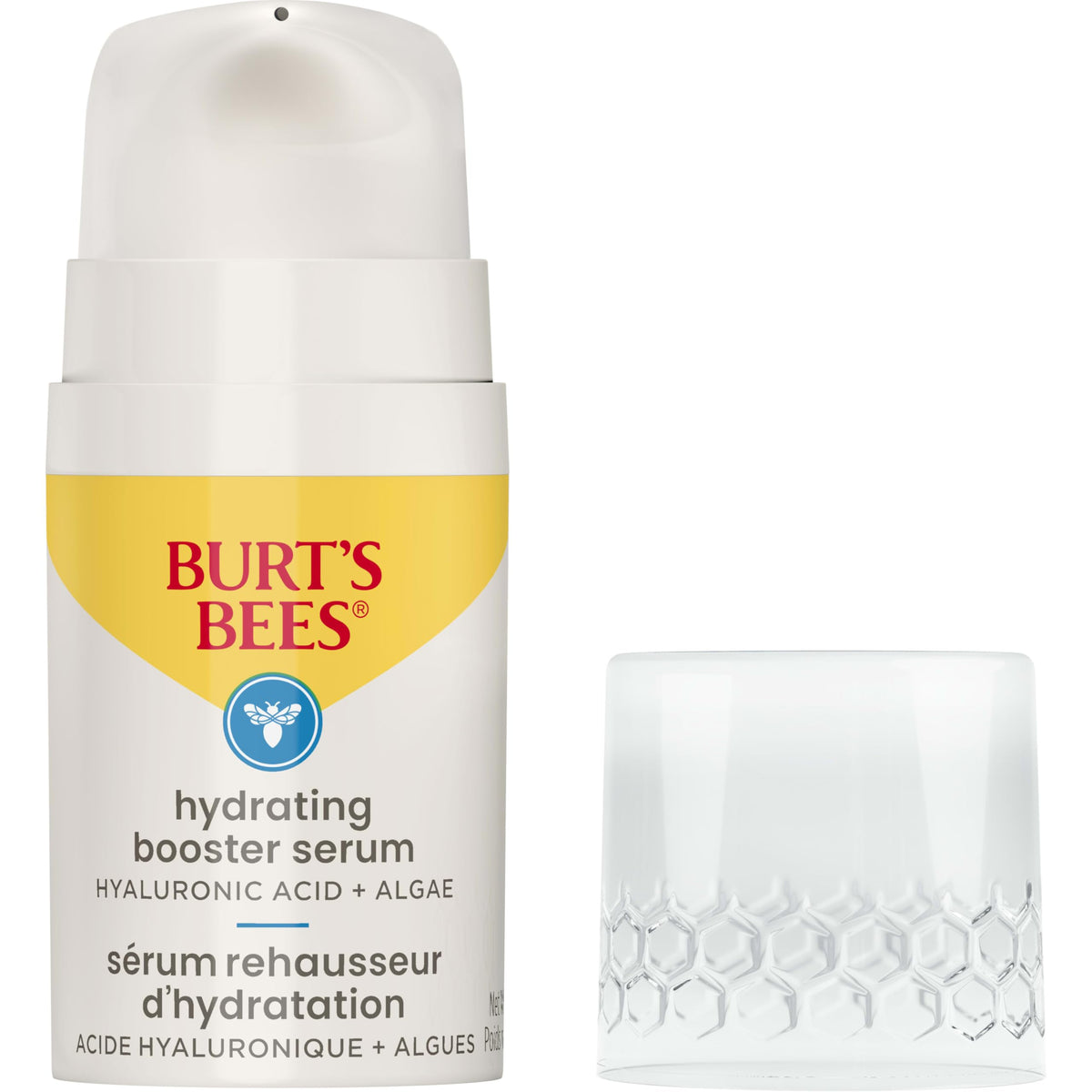 Burt's Bees dermatologist-recommended natural skincare branding on box