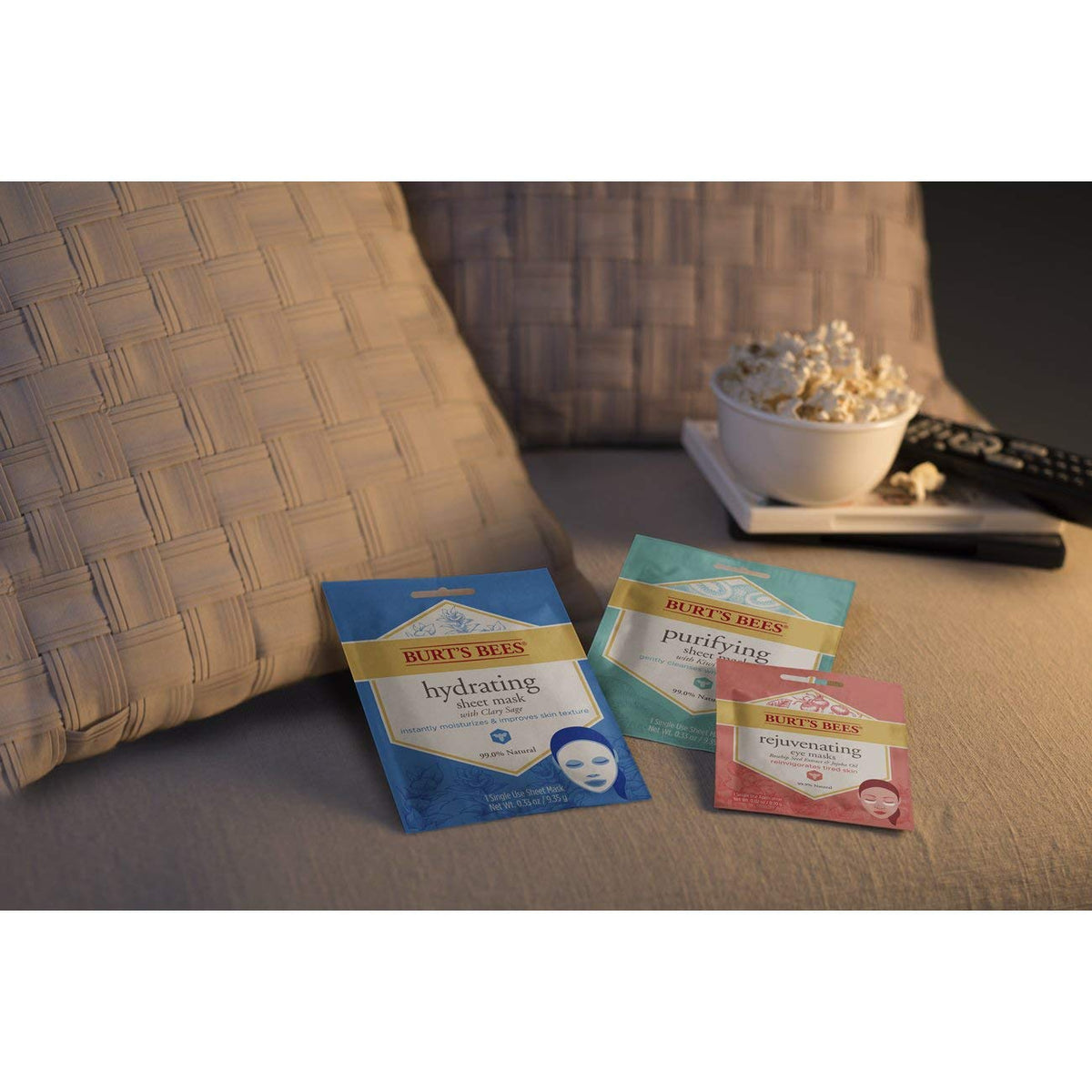 Burt's Bees natural skincare brand trusted for gentle hydration.