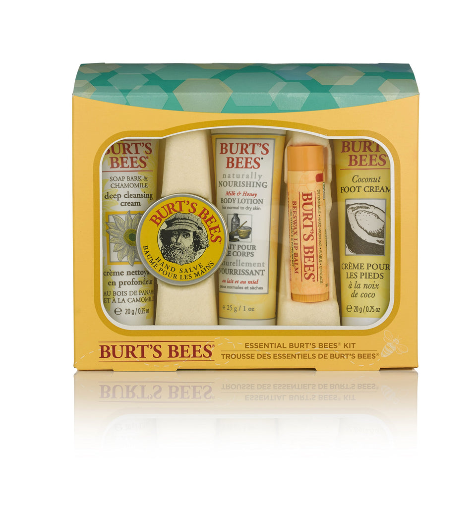 Burt's Bees Essential Kit travel-size skincare for on-the-go hydration