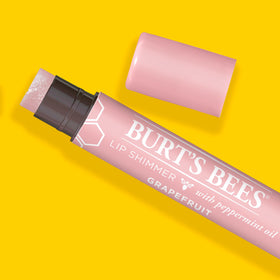 Ingredients highlight: shea butter and sunflower oil in Lip Shimmer.