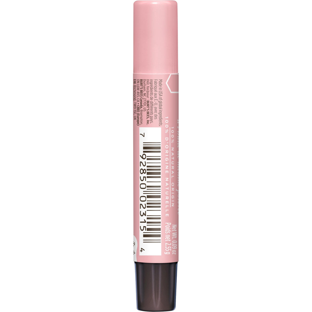 Peppermint flavor detail enhances lip care during use.