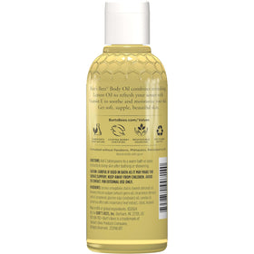 Burt's Bees lemon oil after-shower application for silky skin