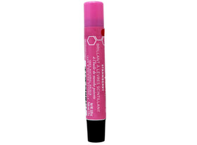 Burt's Bees Lip Shimmer Strawberry close-up shows radiant color and refreshing peppermint tingle.