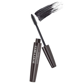 Burts Bees Nourishing Mascara ingredients-visual highlighting jojoba oil and glycerin