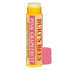 Eight-pack Burt's Bees Pink Grapefruit lip balm ideal for family use