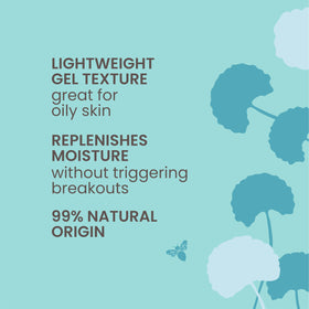 Squalane and prebiotic ingredients label emphasizes skin-friendly science for balanced microbiome.