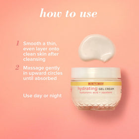 Ingredients close-up highlighting Hydrate and Glow complex
