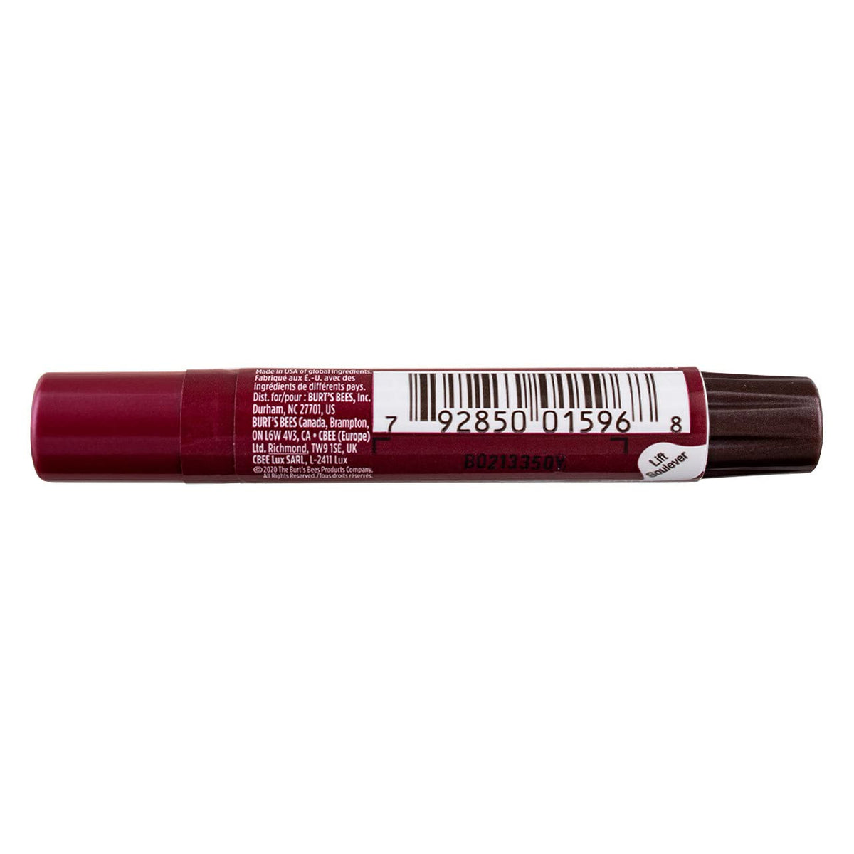 Burt's Bees Value Pack Lip Shimmer Plum five tubes ready for on-the-go touch-ups