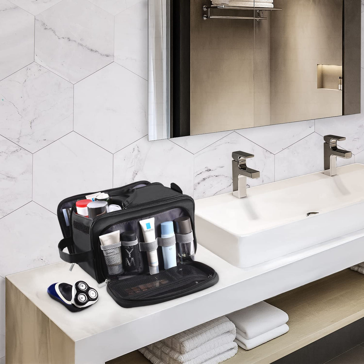 Buruis toiletry bag makes a practical gift for travelers.